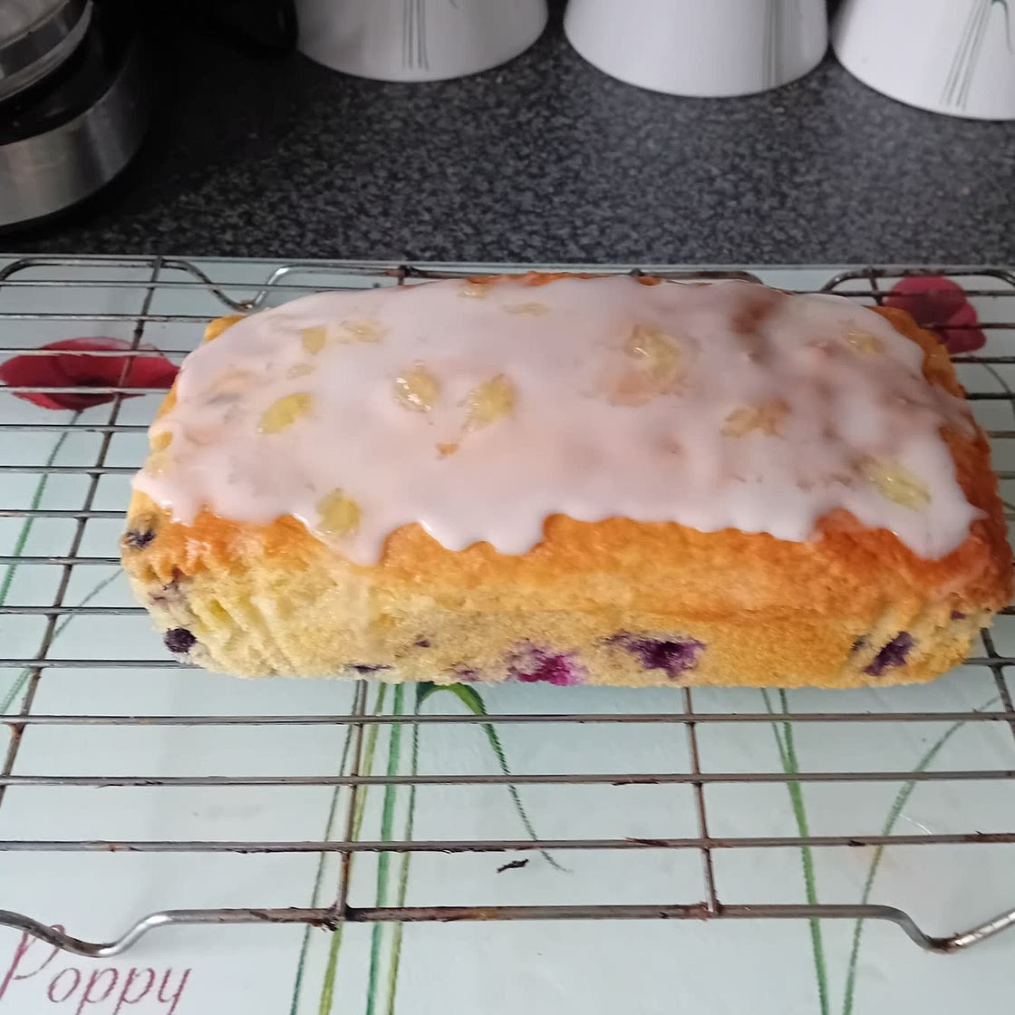 Moist Lemon Blueberry Loaf