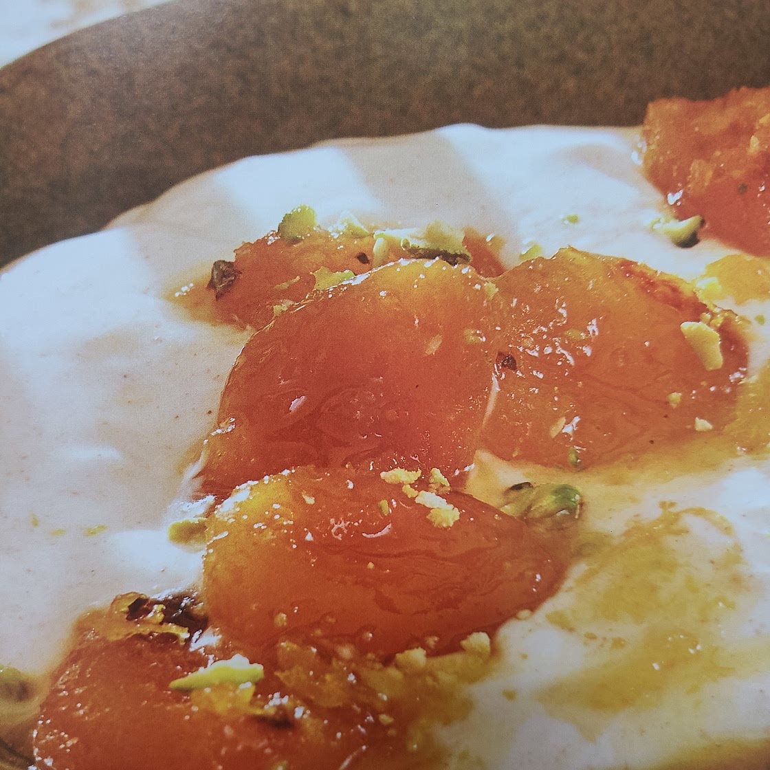 Spiced Greek Yogurt with Apricots