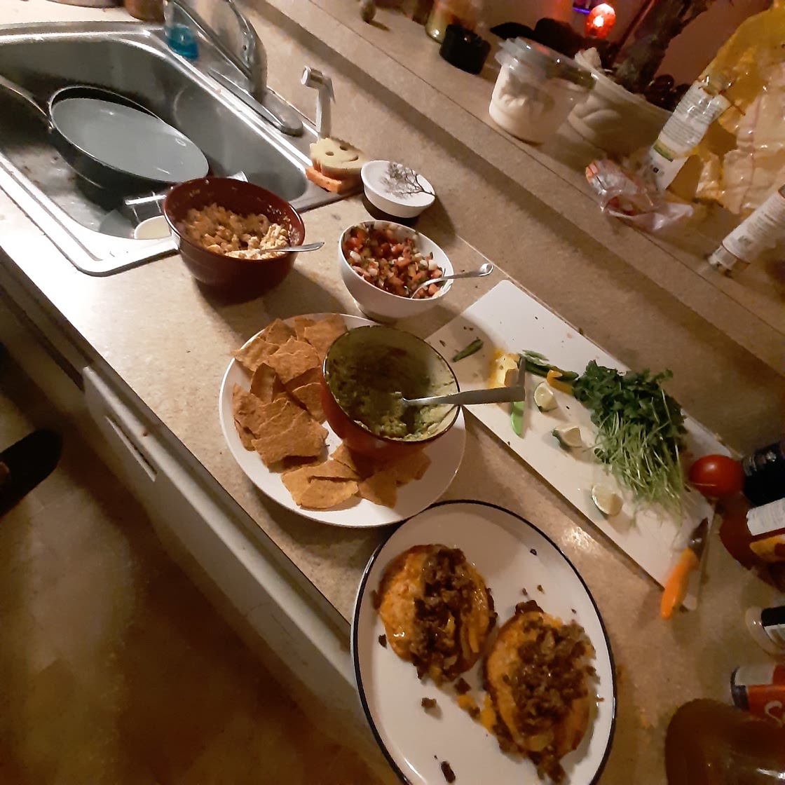 🌮 tacos w pico and elote (: