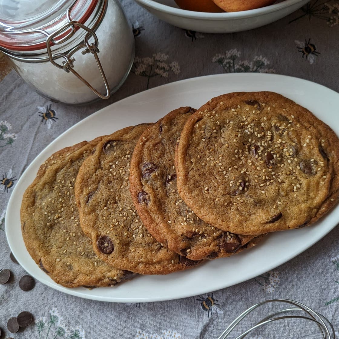 Brown Butter Miso Chocolate Chip Cookies