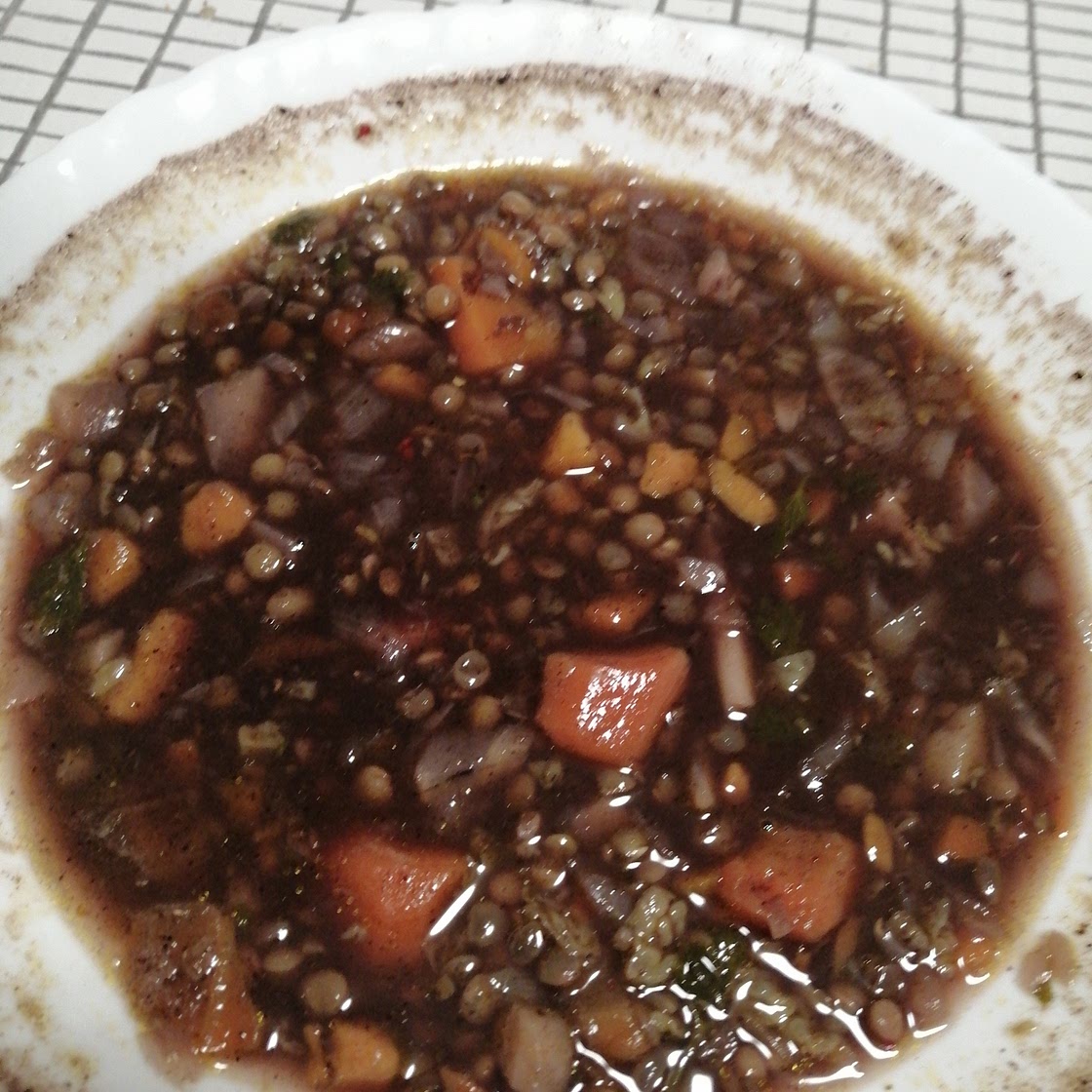 Red lentil soup