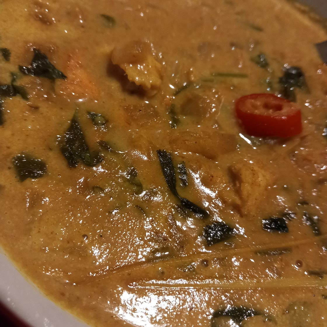 Dad's Thai Fish and Prawn Curry