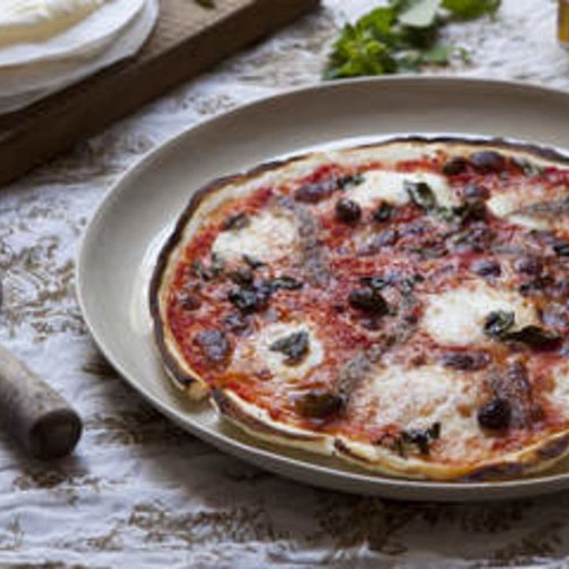 Gluten-free Napoletana pizza