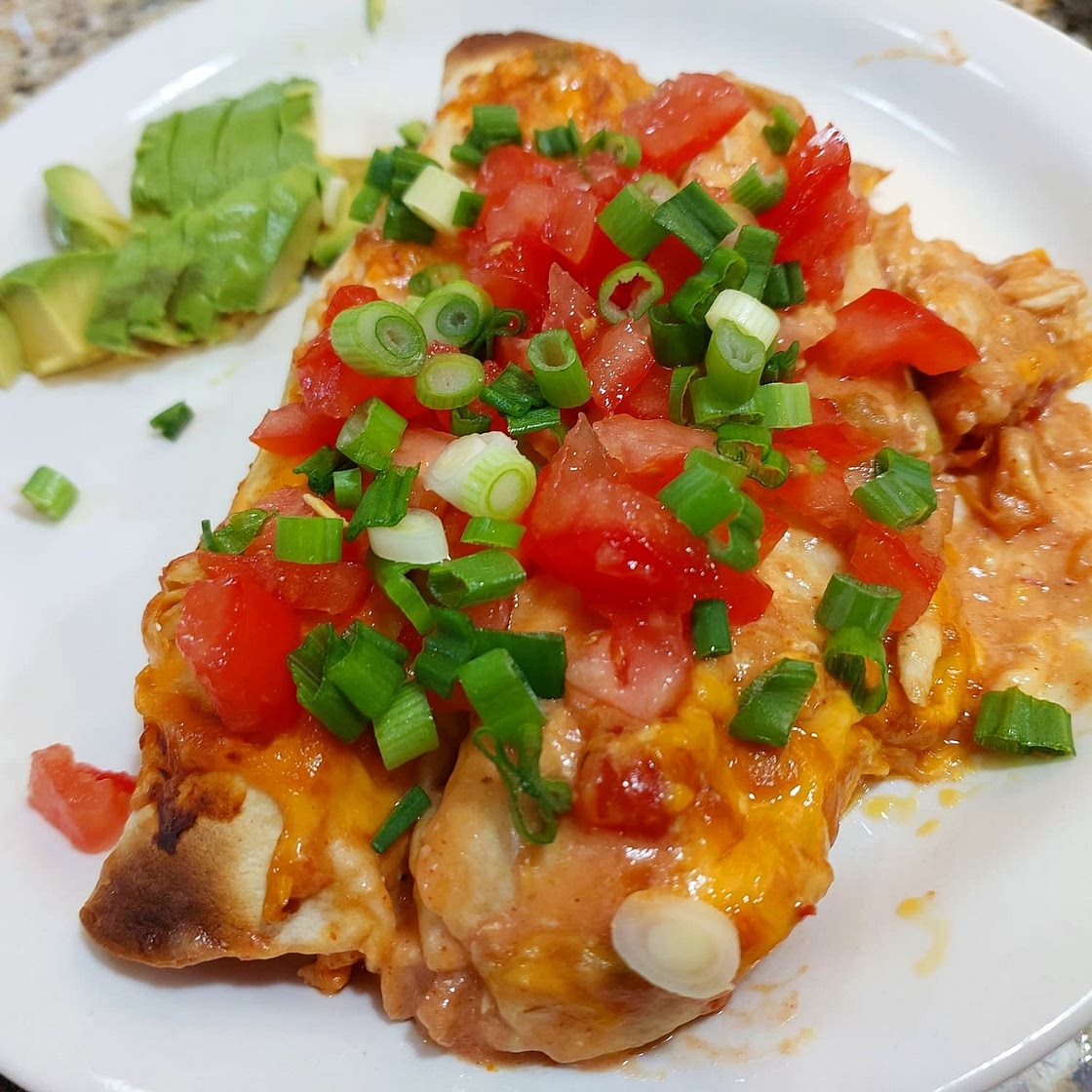 Healthy Chicken Enchiladas