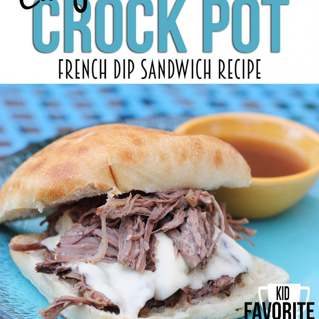 Easy French Dip Sandwich Recipe in the Crock Pot