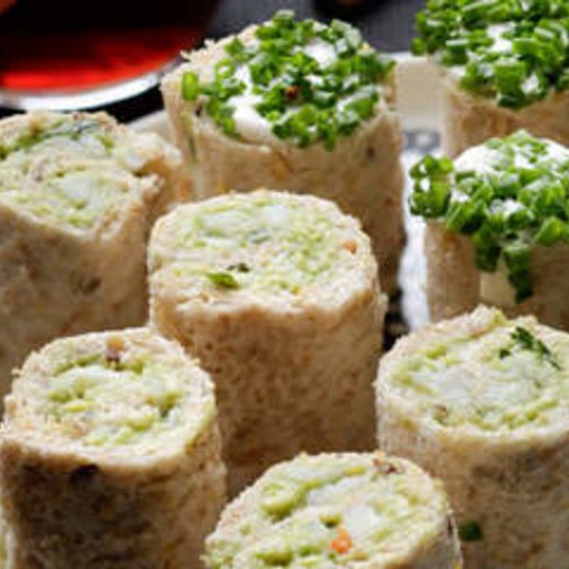 Crab and avocado rolls