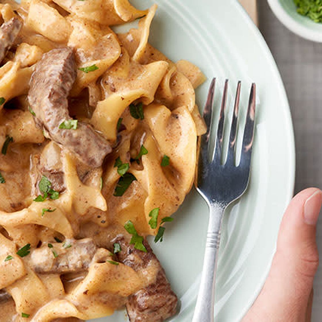 Instant Pot Easy Beef Stroganoff