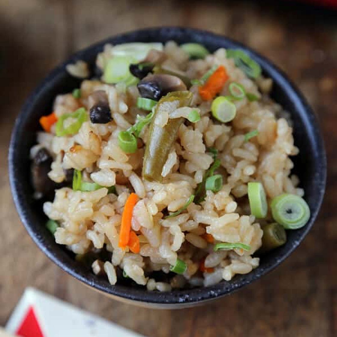 Rice Cooker Vegetable Rice | Pickled Plum
