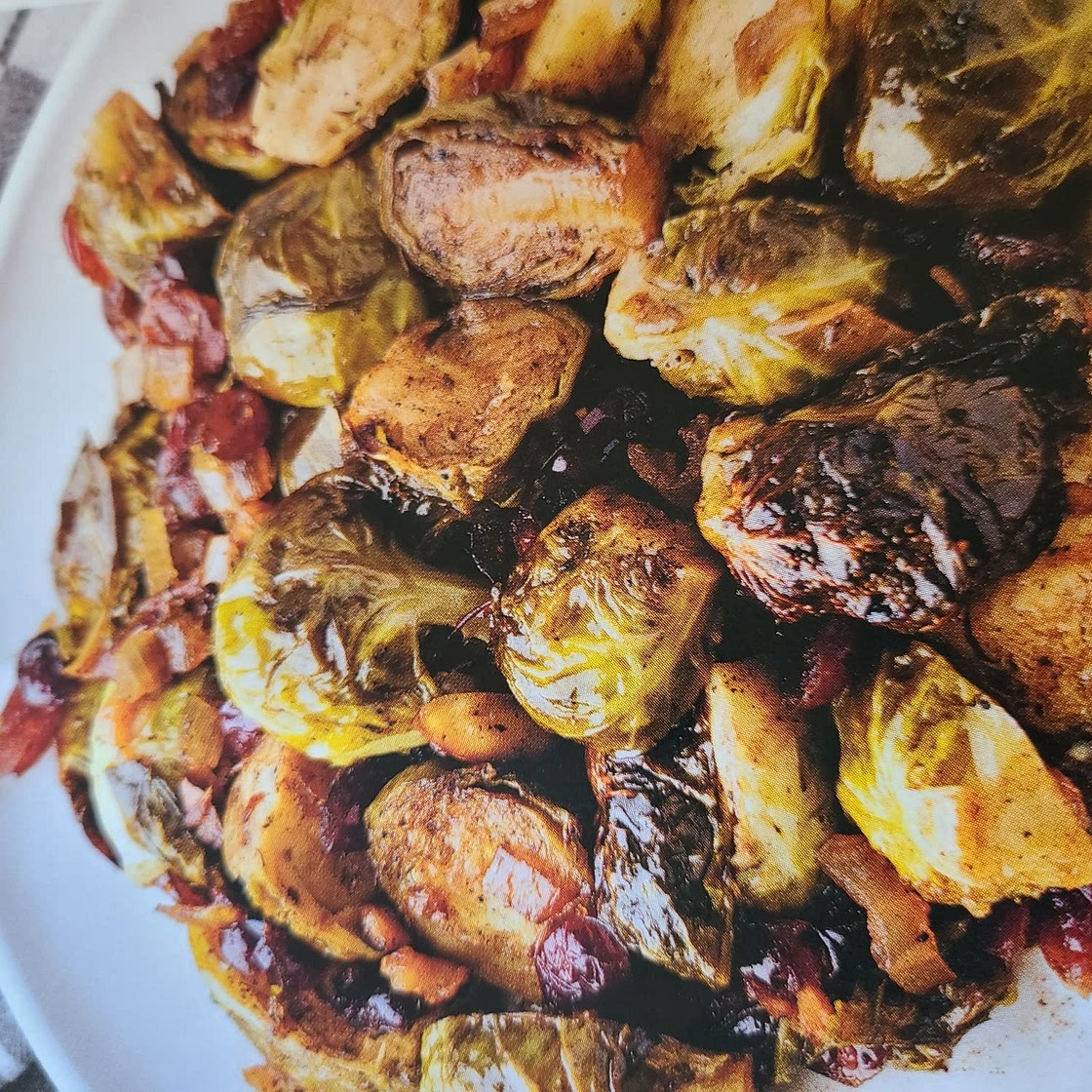 Maple Balsamic Brussels Sprouts