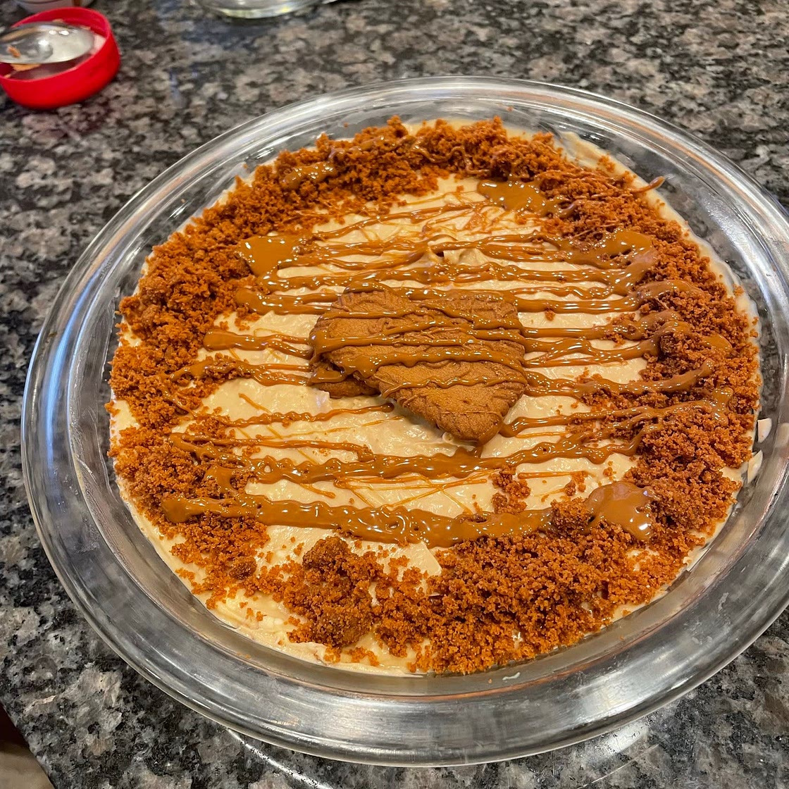 No bake lotus biscoff cheesecake