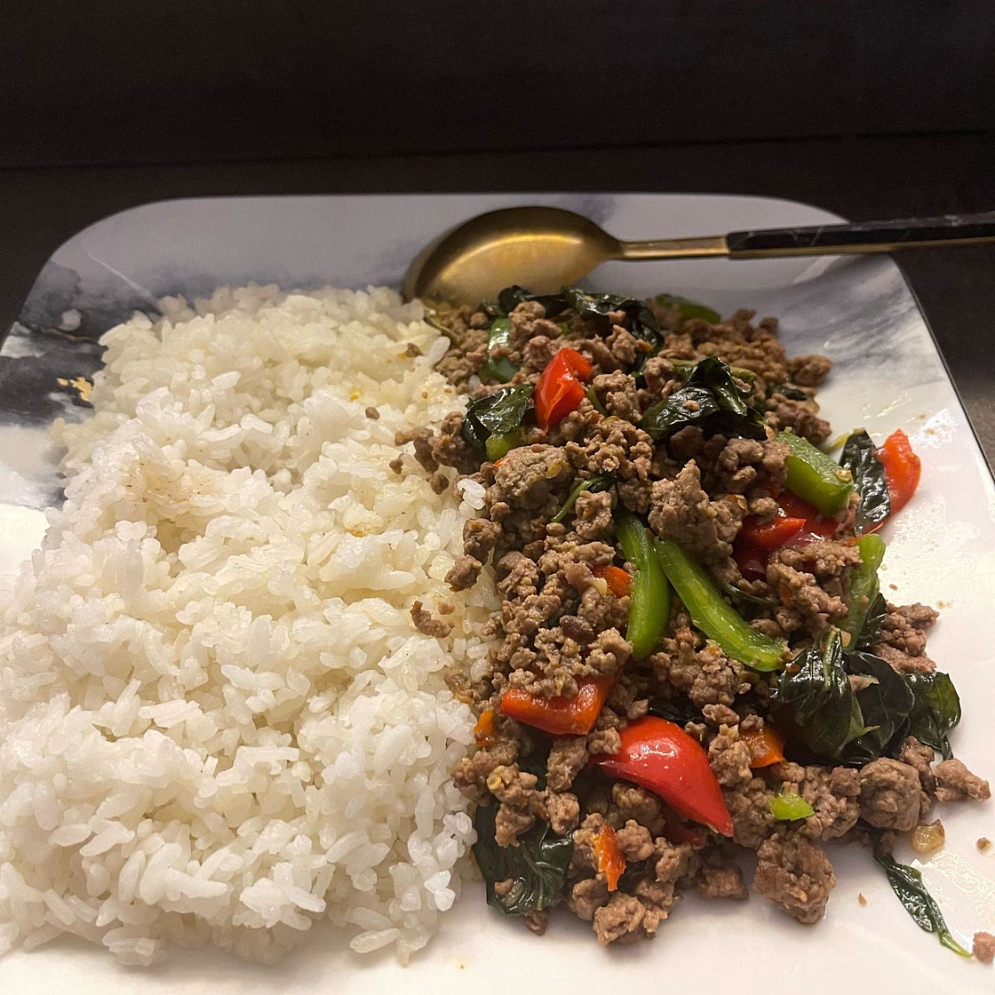 Thai Holy Basil Stir Fry with Beef (Pad Kra Pao)