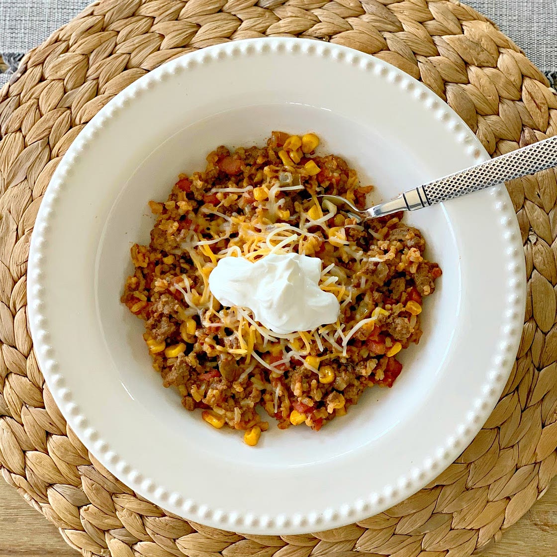 Easy and delicious taco soup recipe