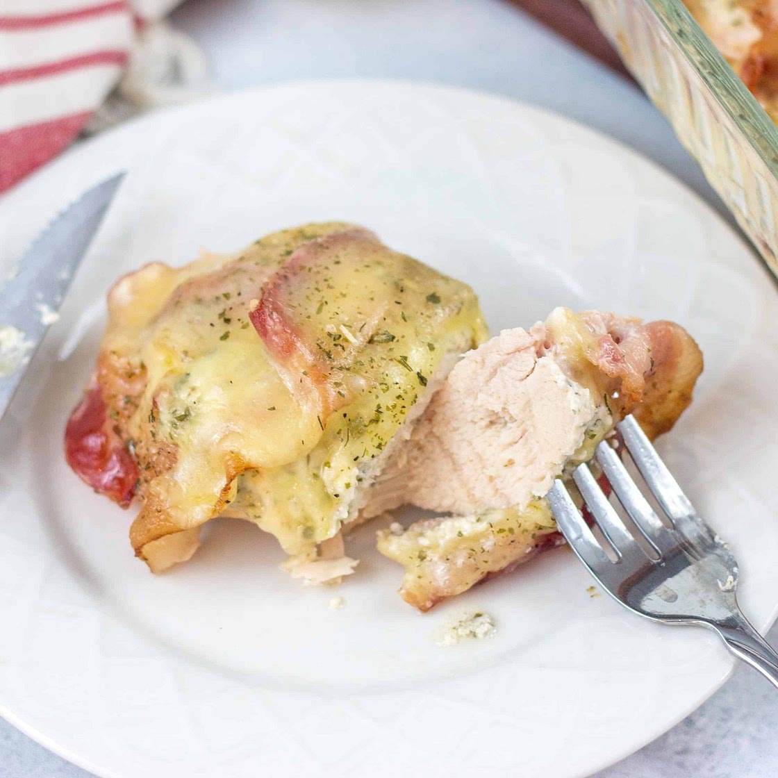 Chicken Bacon Ranch Casserole