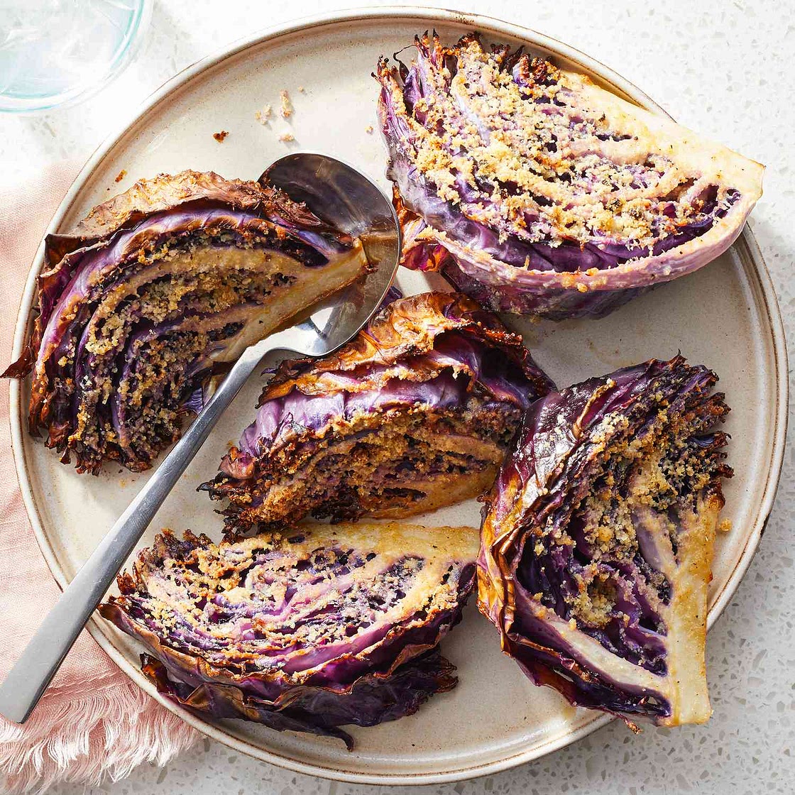 Air-Fryer Cabbage