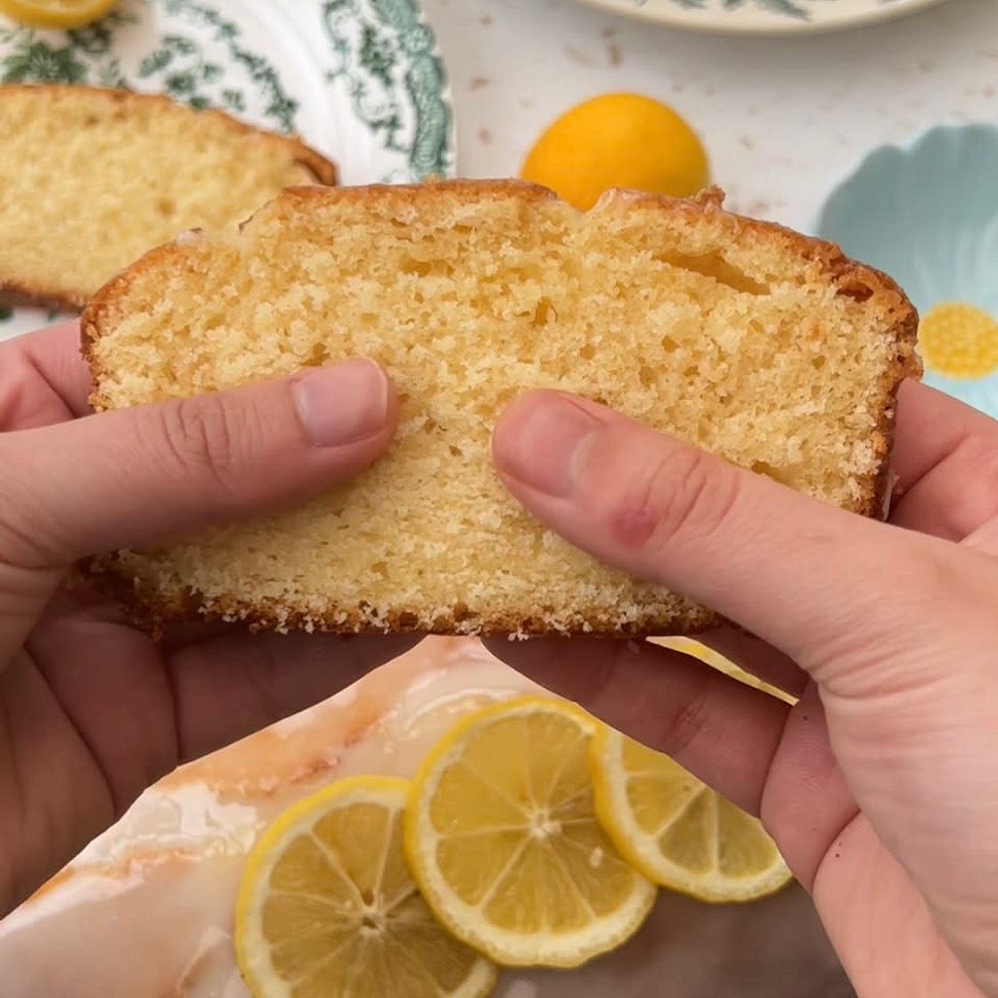 Lemon loaf cake 