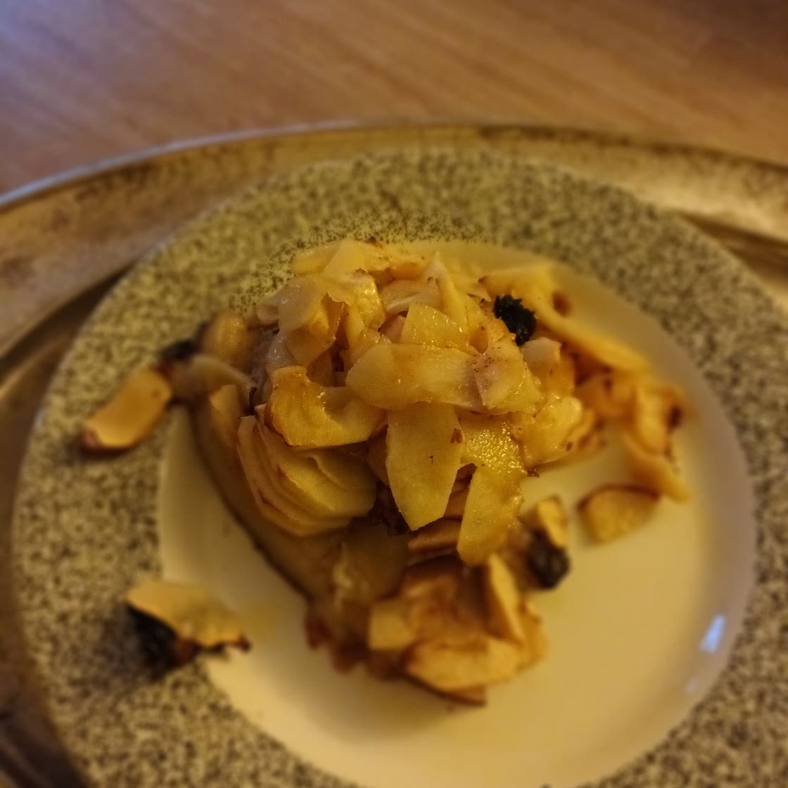 Chuletas a las manzanas reinetas