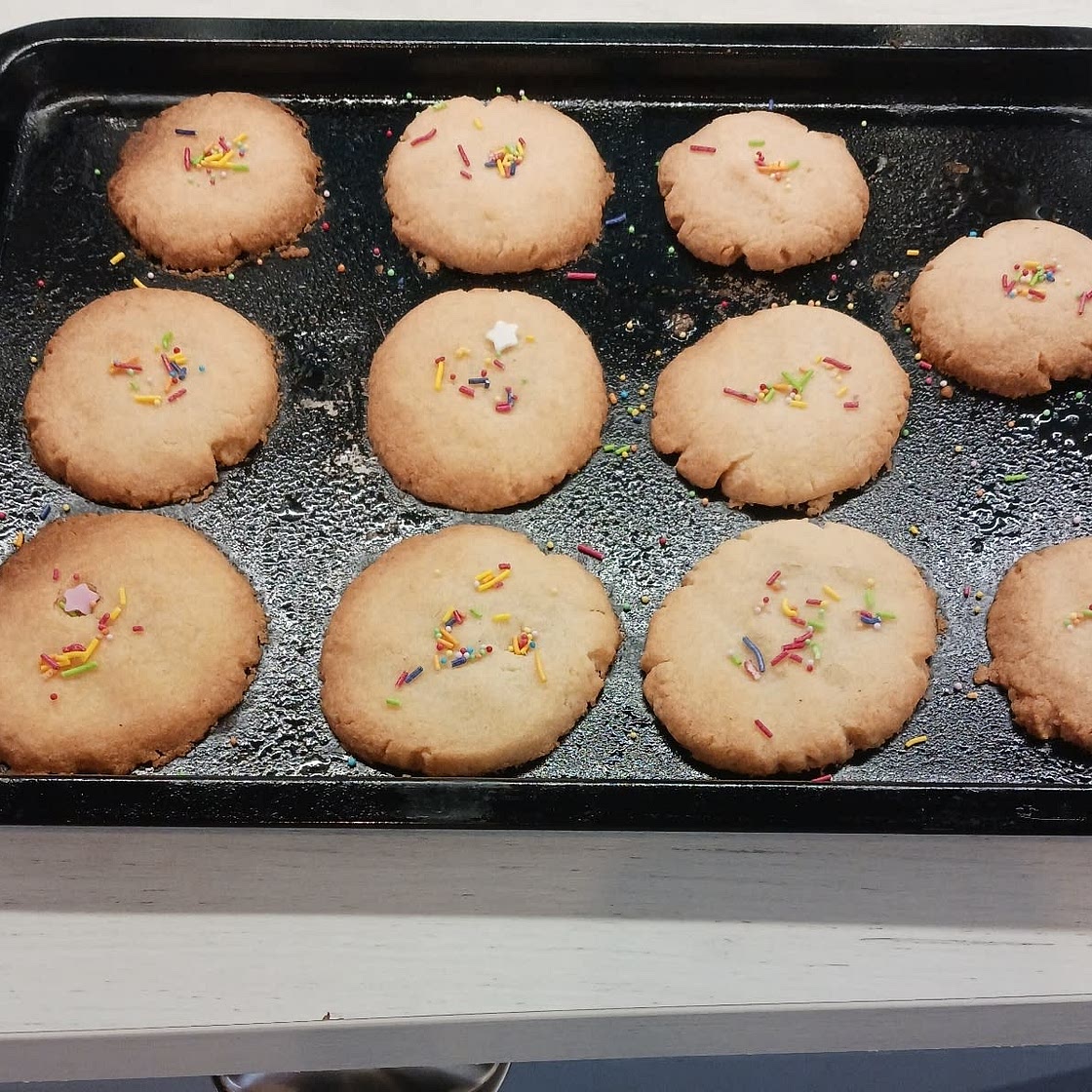 {3 Ingredient} Easy Sugar Cookies