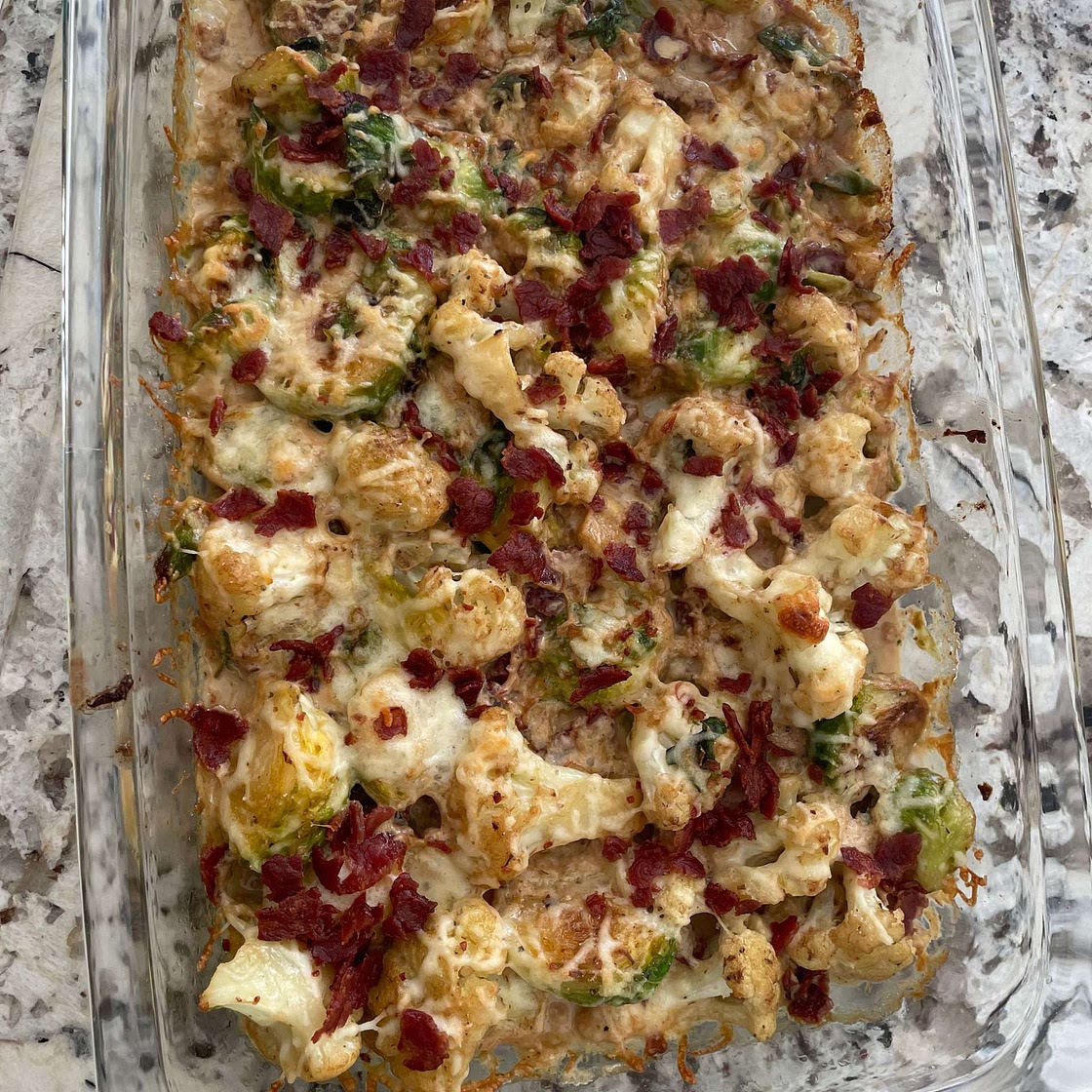 Creamy Brussels Sprouts (keto)