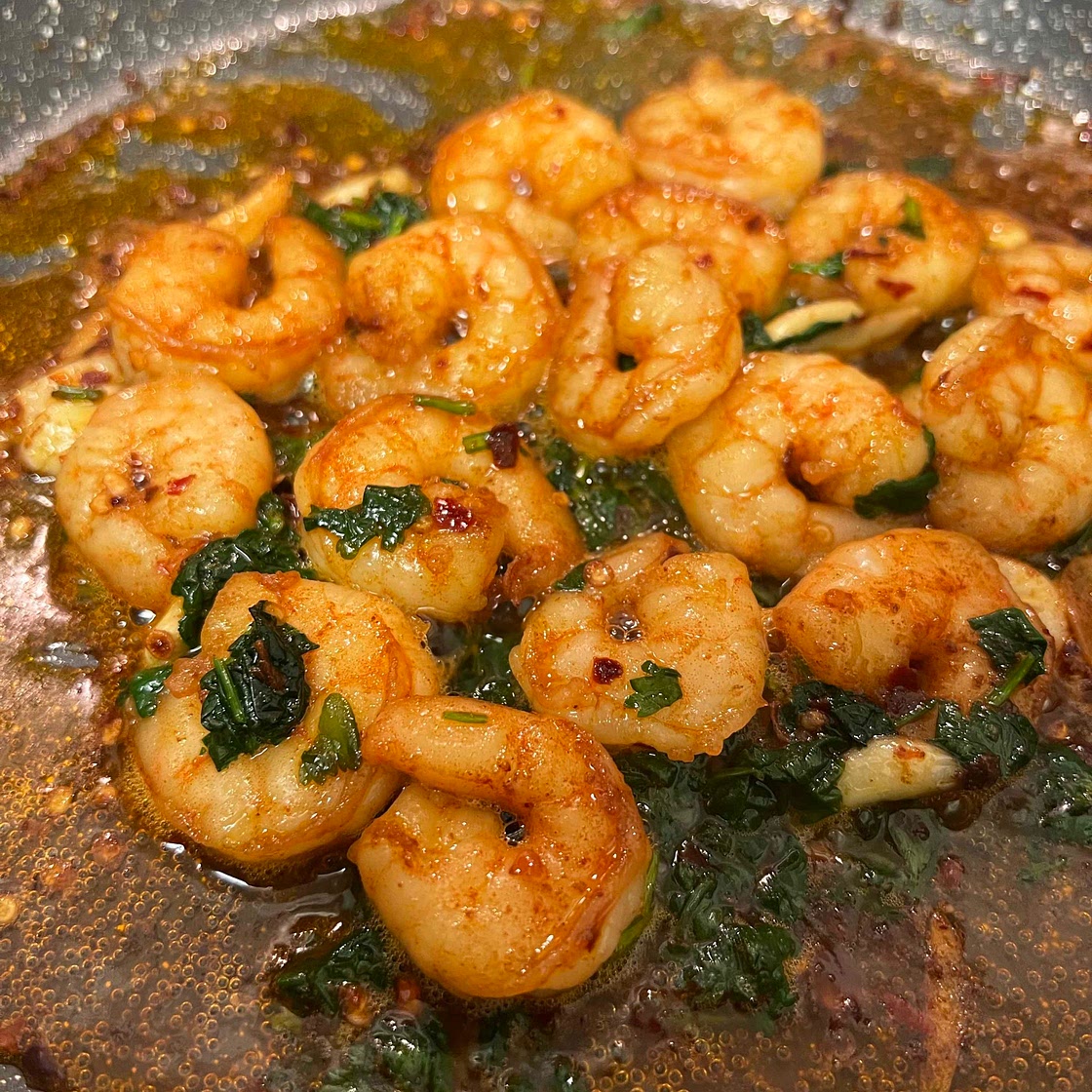 Delicious Garlic Shrimp 