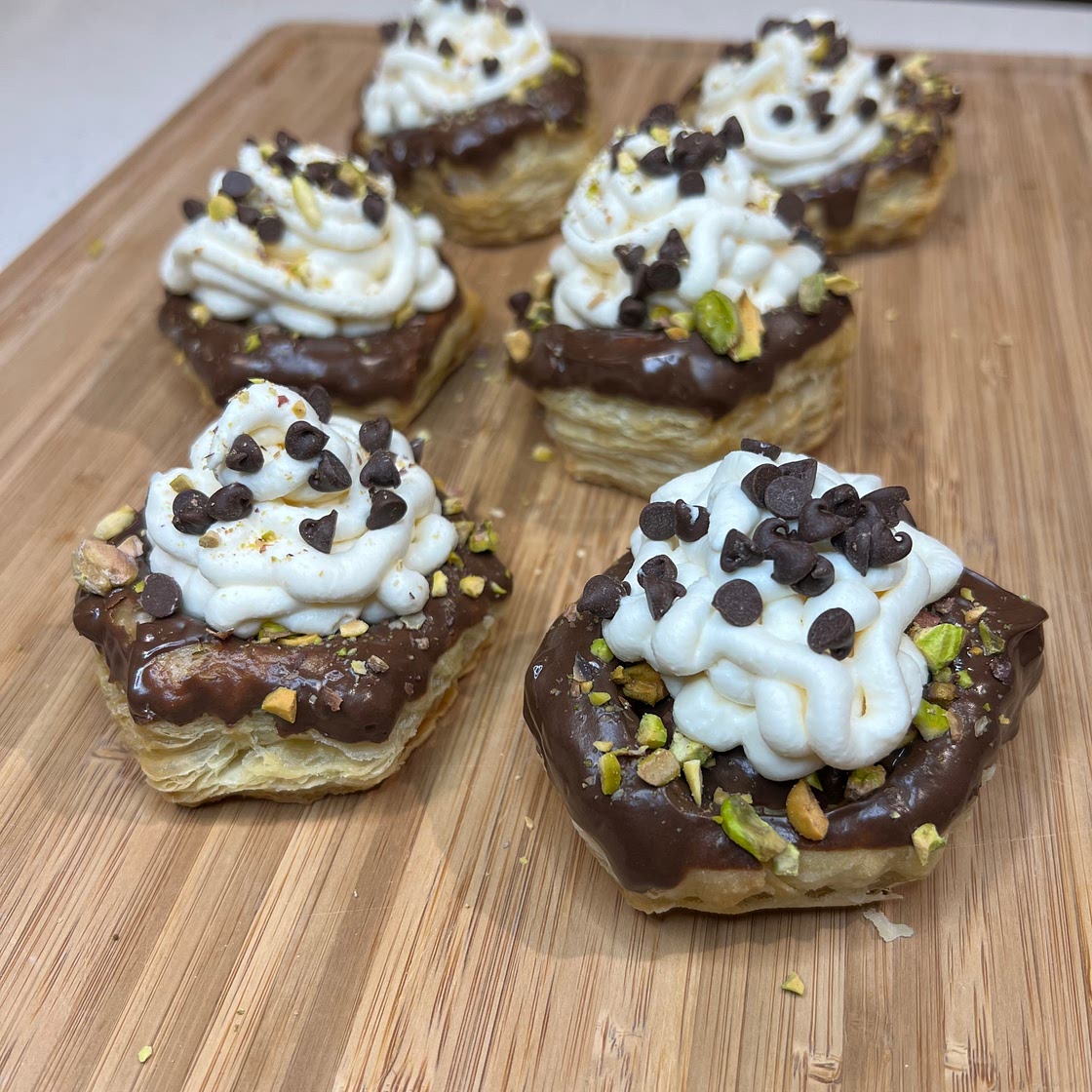 Puff Pastry Cannoli