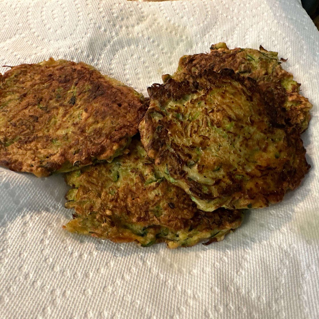 5-Ingredient Zucchini Fritters