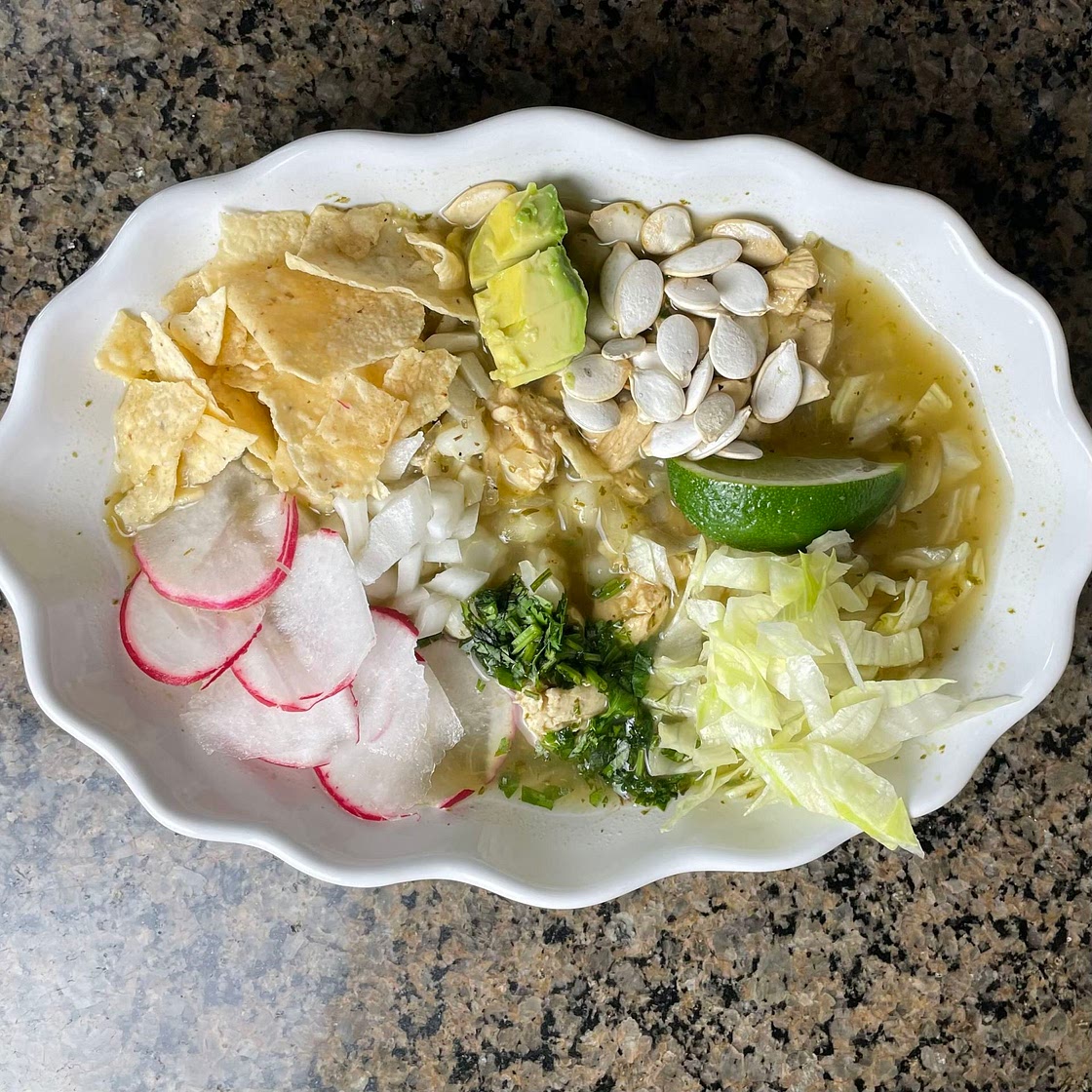 Pozole Verde de Pollo