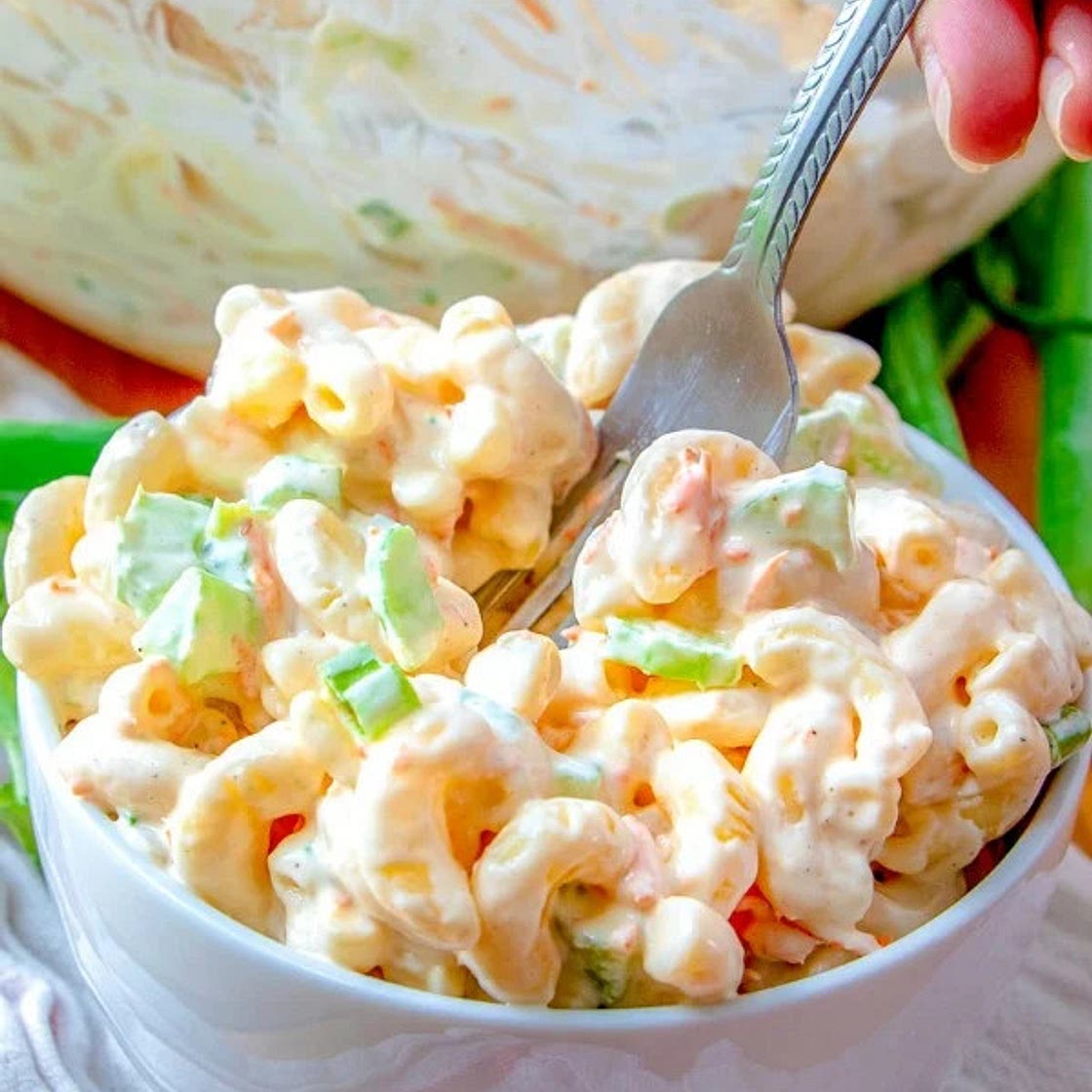 Classic Hawaiian Macaroni Salad