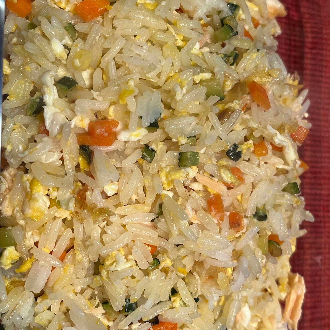 Stir fry rice for babies 9+ months