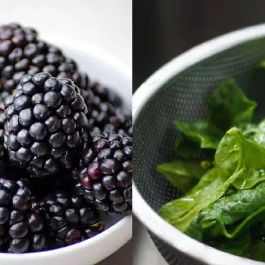 Refa: Jugo de Mora y Espinaca 