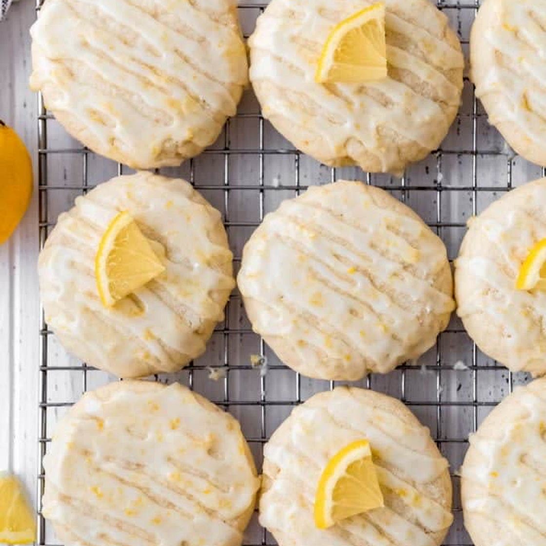 Glazed Lemon Cookies