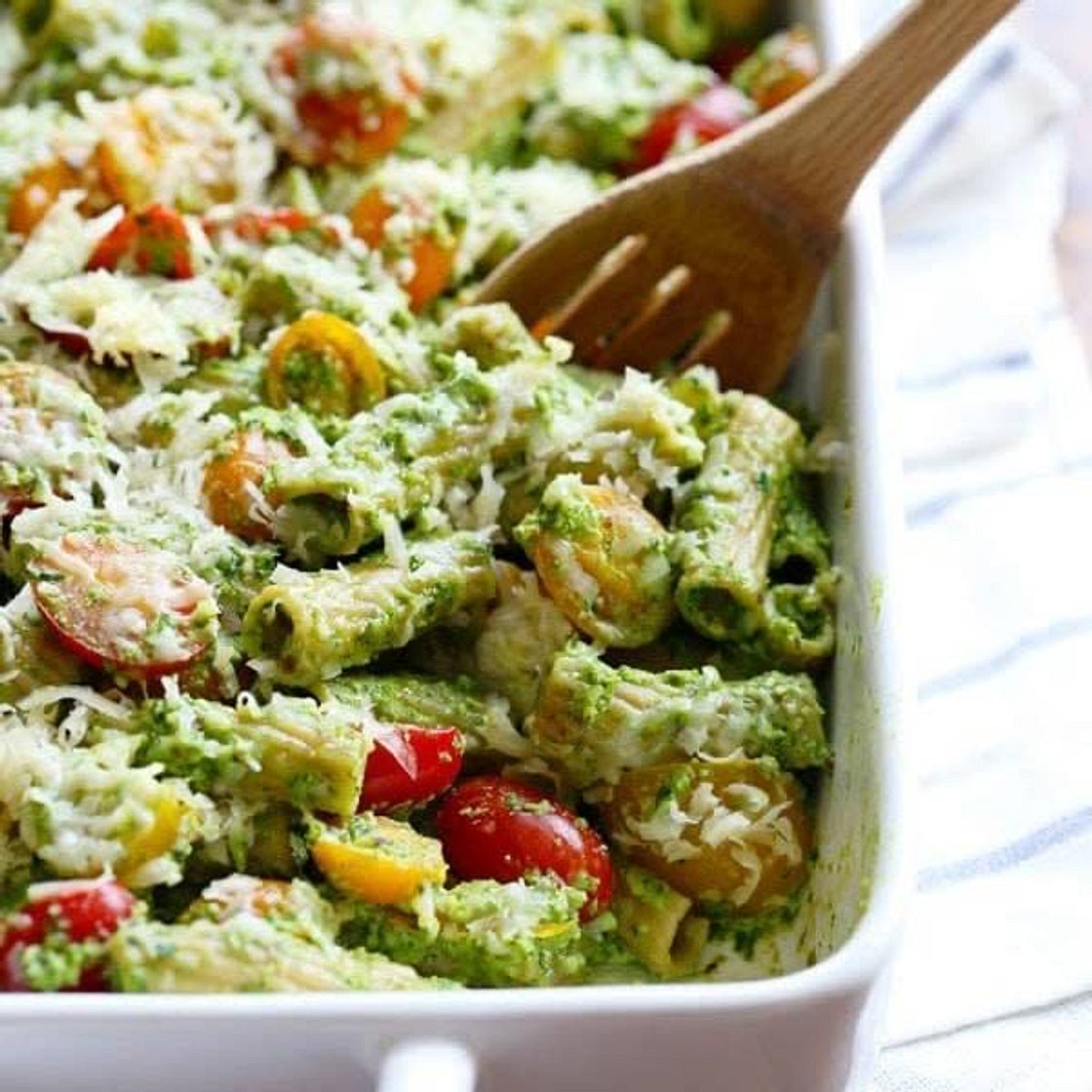 🍝 Pesto Pasta Bake 🍝 
