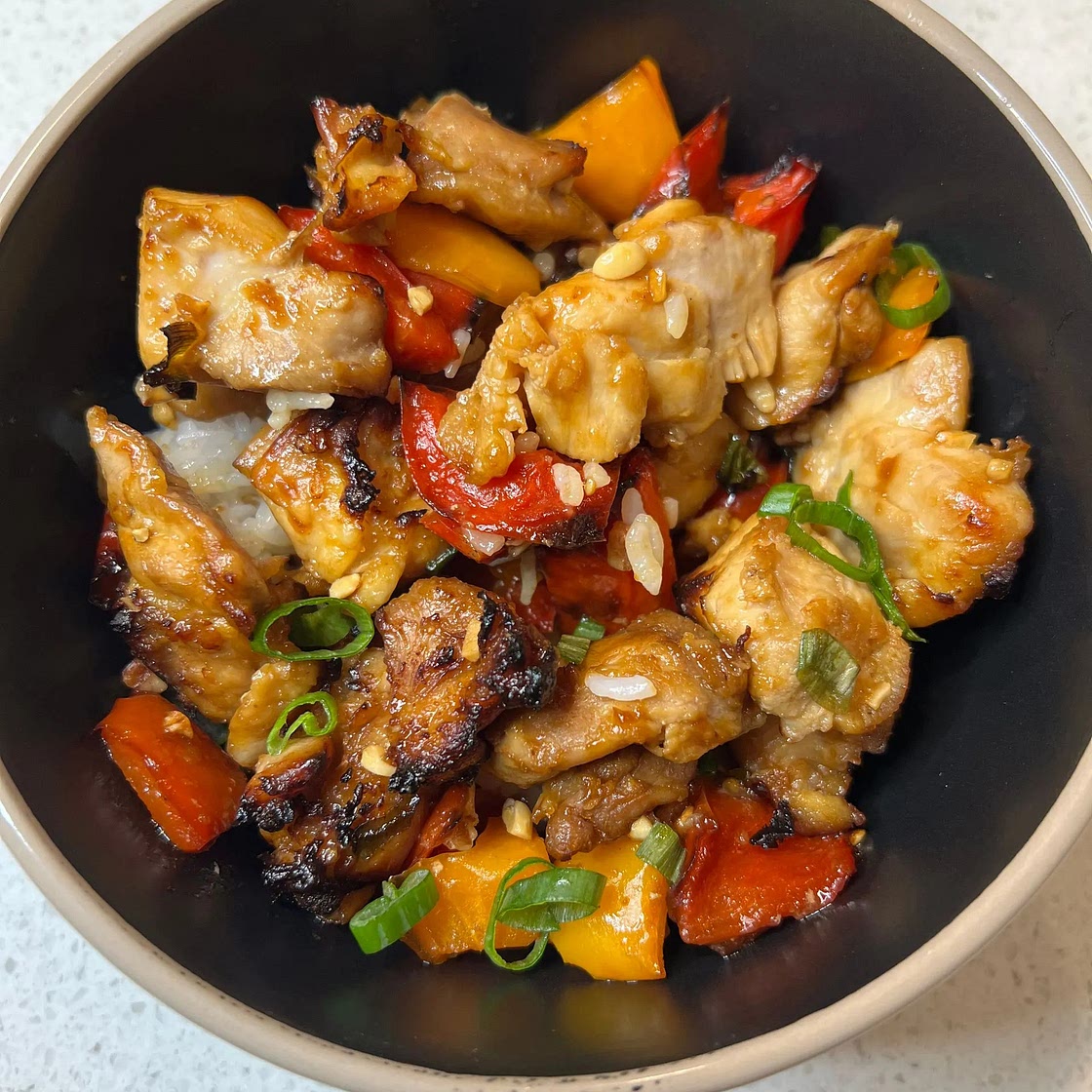 Airfryer Kung Pao Chicken