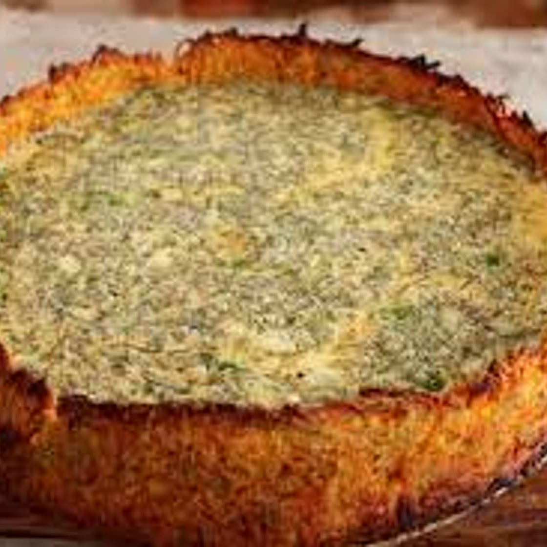 Red Lentil Quiche Base