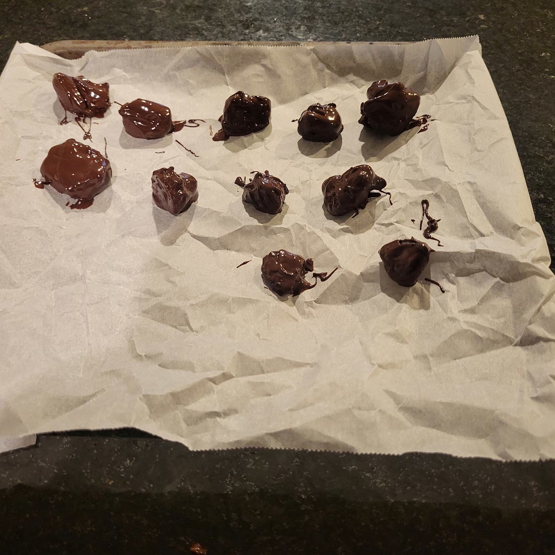 Chocolate Covered Garlic Cloves