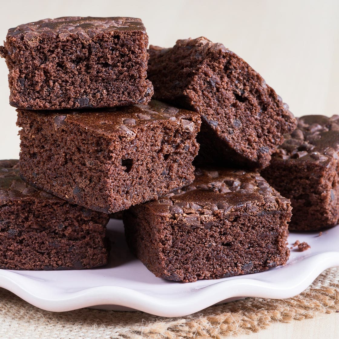 Fluffy and Rich Chocolate Brownie