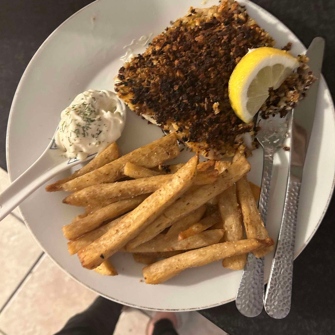 Herb Crusted Hake 