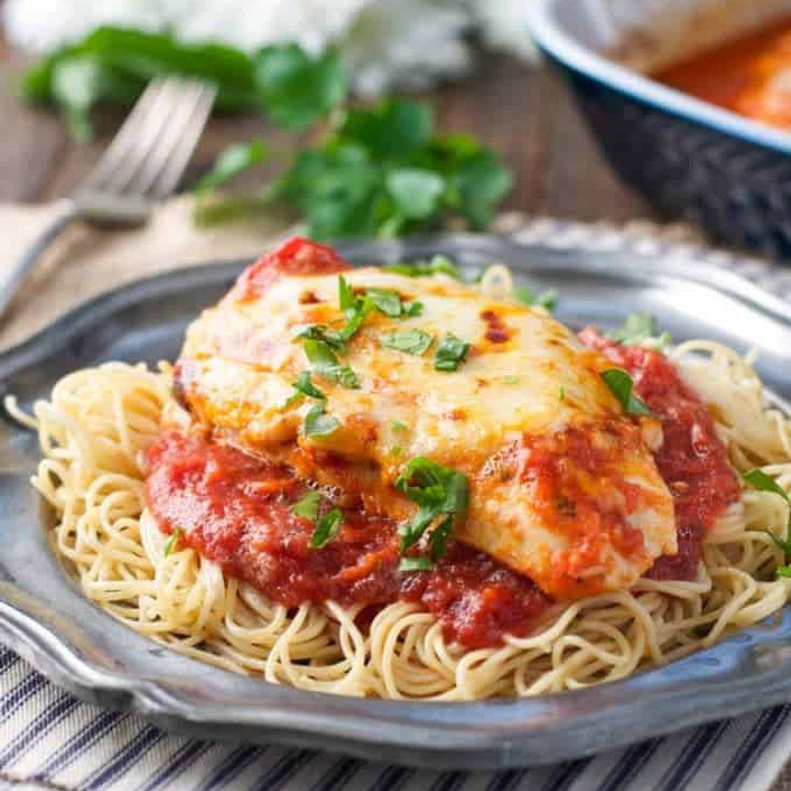 Healthy Chicken Parmesan