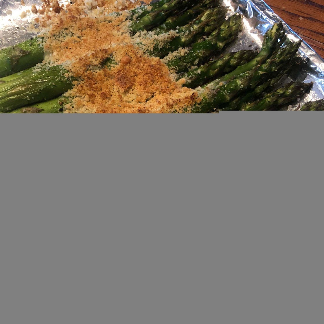 Baked Asparagus with Breadcrumbs Recipe