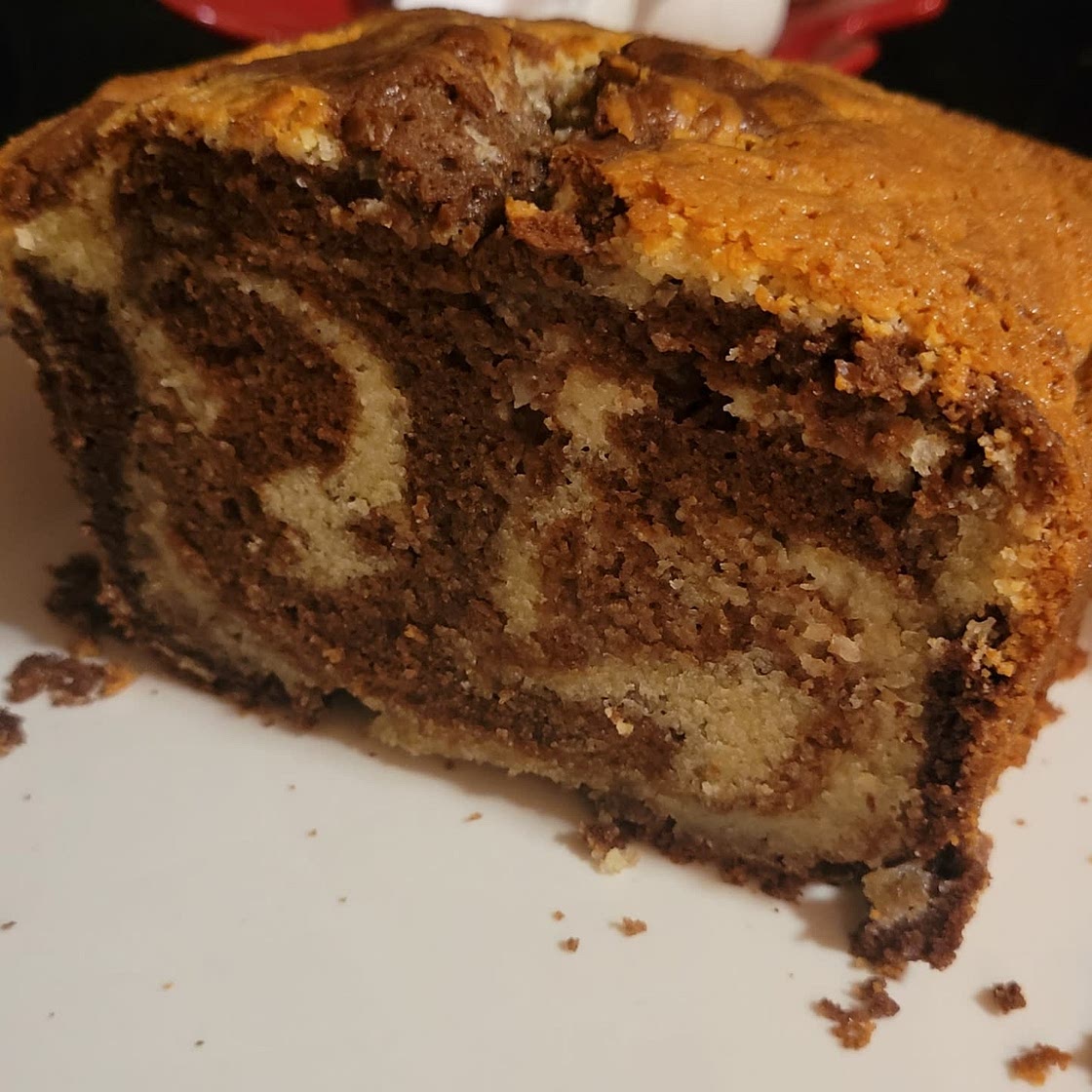 Marble Loaf Cake - Starbucks Copycat Recipe
