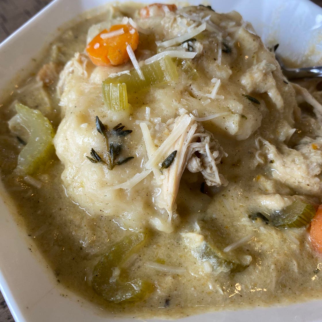 WIC Approved Chicken Dumpling Soup