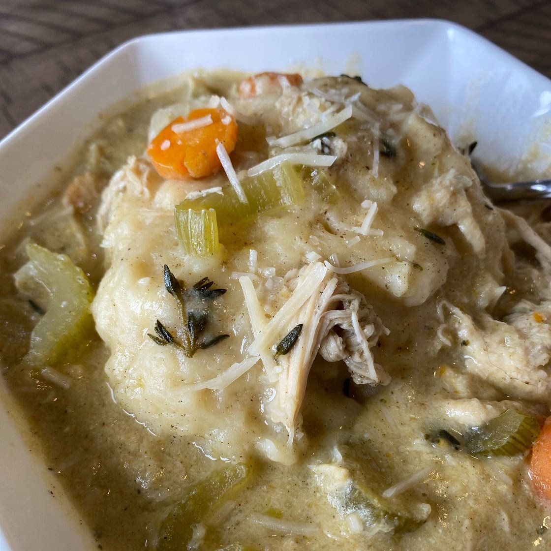 WIC Approved Chicken Dumpling Soup