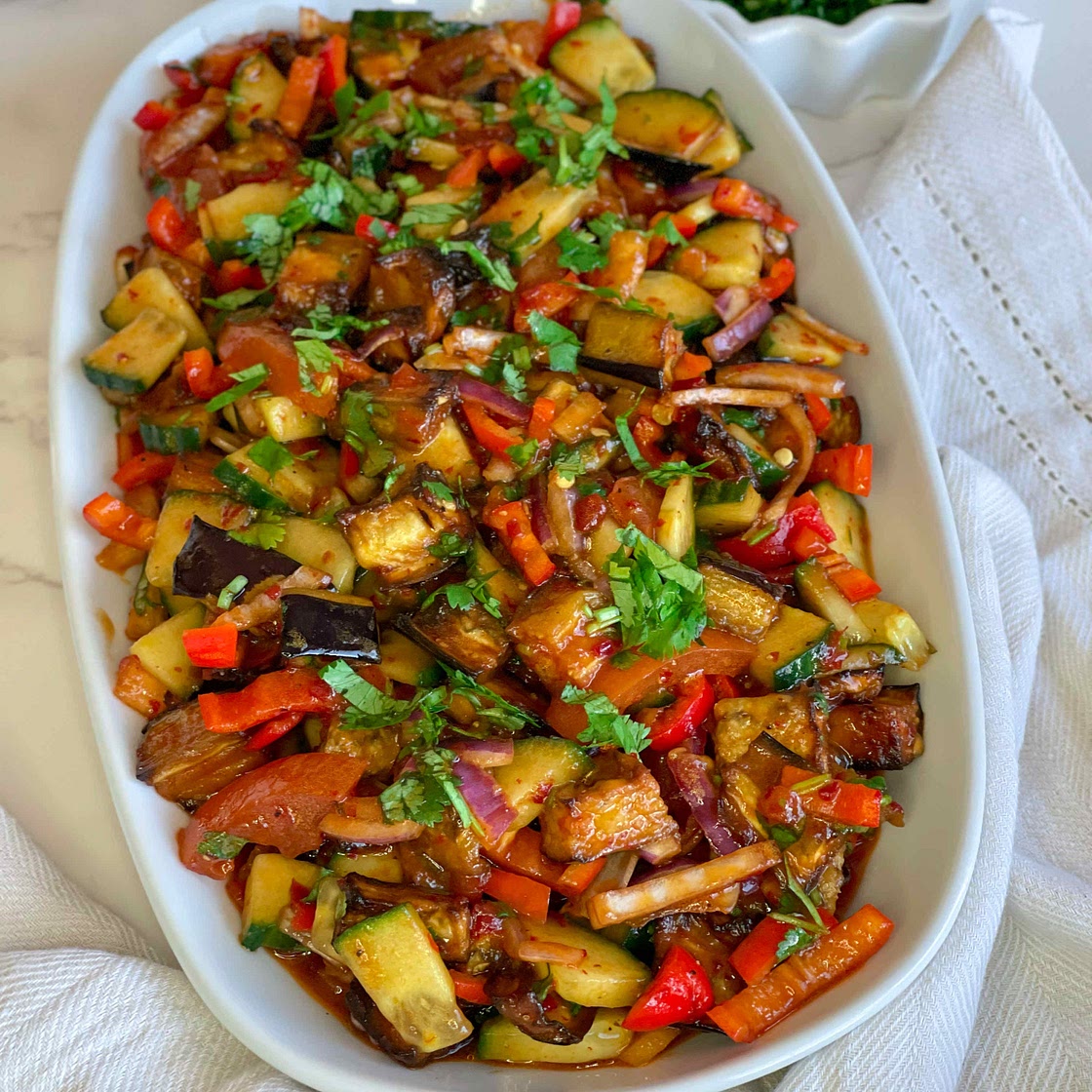 Eggplant salad 