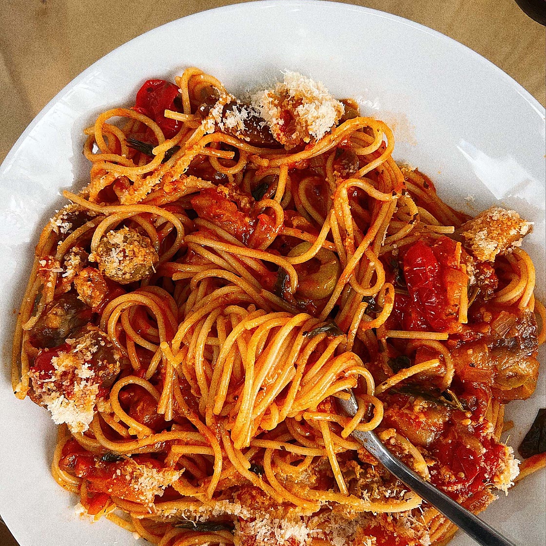 Spaghetti alla Norma 