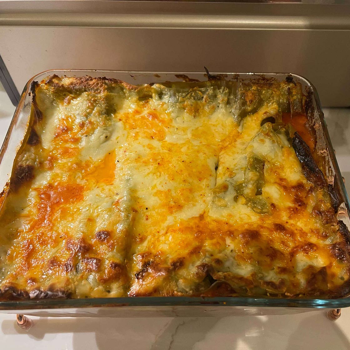 Mexican lasagna