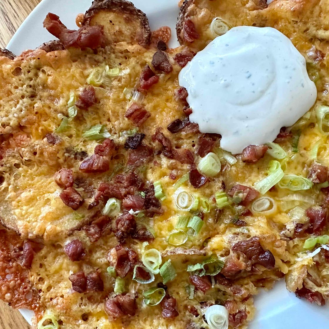 Irish Pub Style Potato Nachos