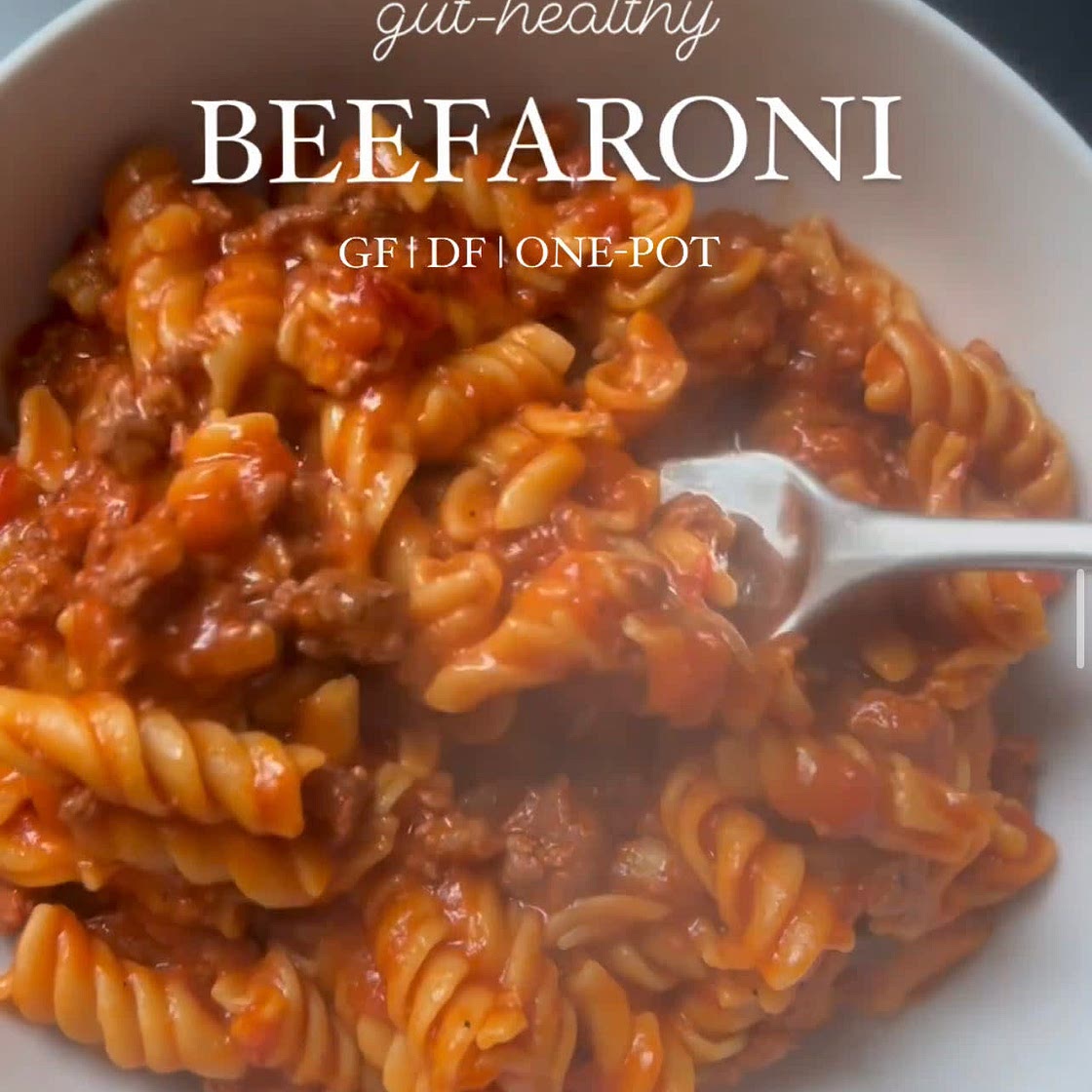 Healthy Beefaroni