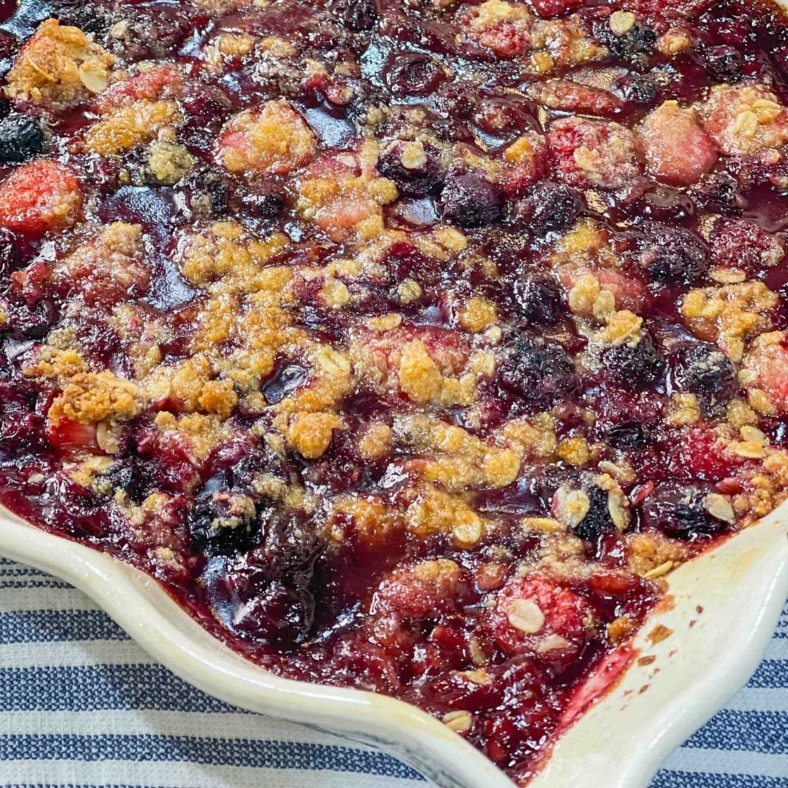 Berry crisp 