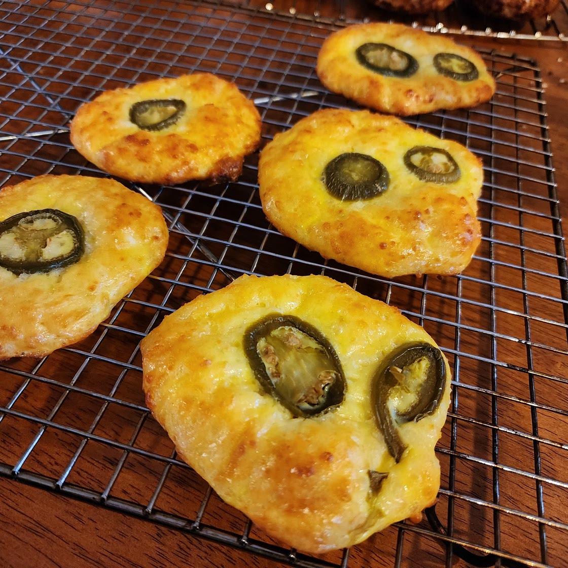 Keto Jalapeño Cheesy Bread
