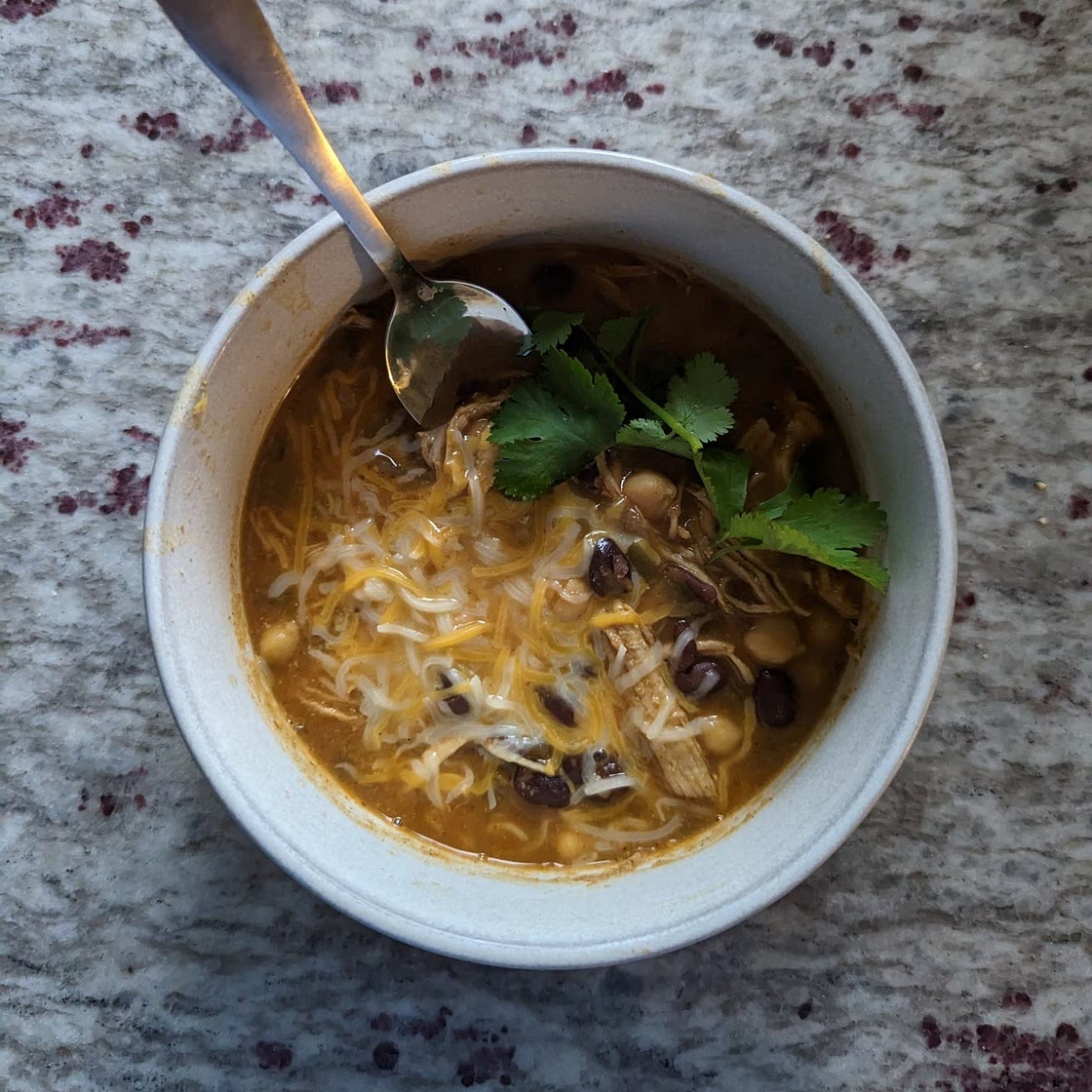 Healthy White Chicken Chili