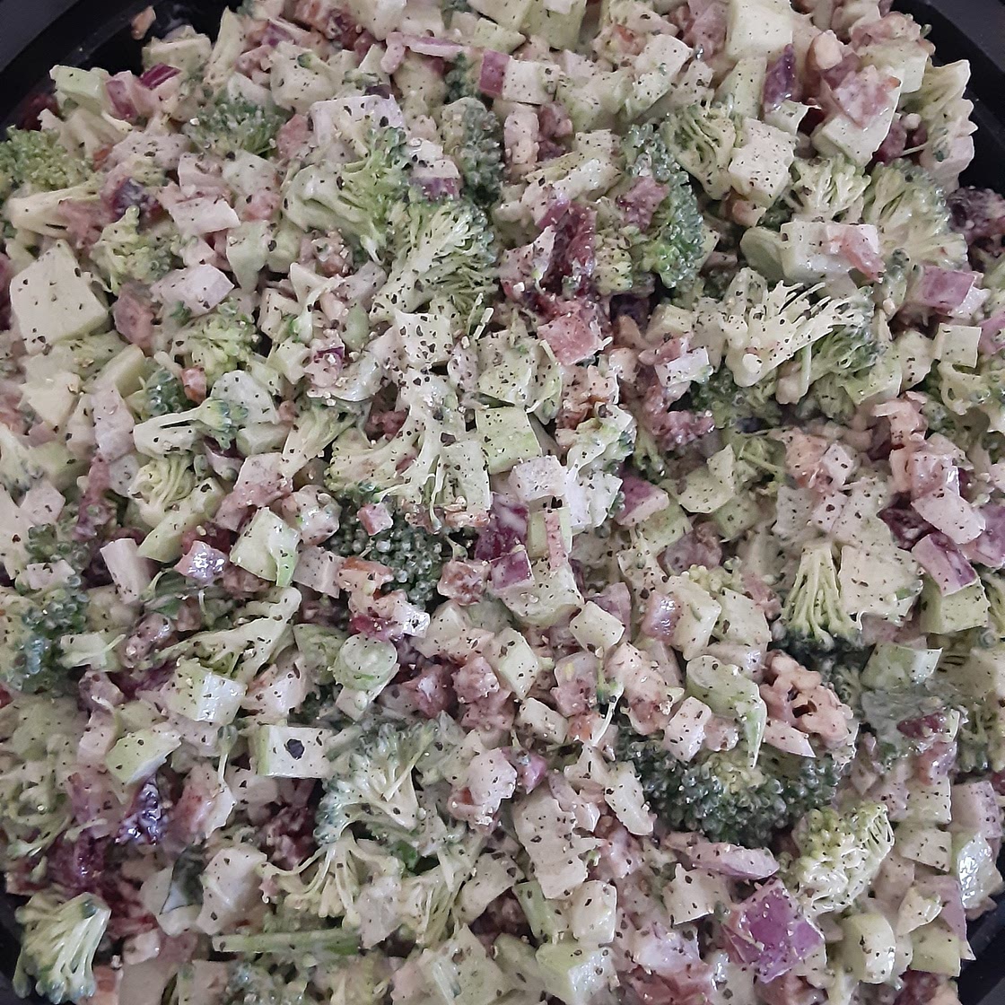 Lectin-Free, Lower-carb (5 net g carbs per serving) Broccoli Salad (great for holiday meals!)